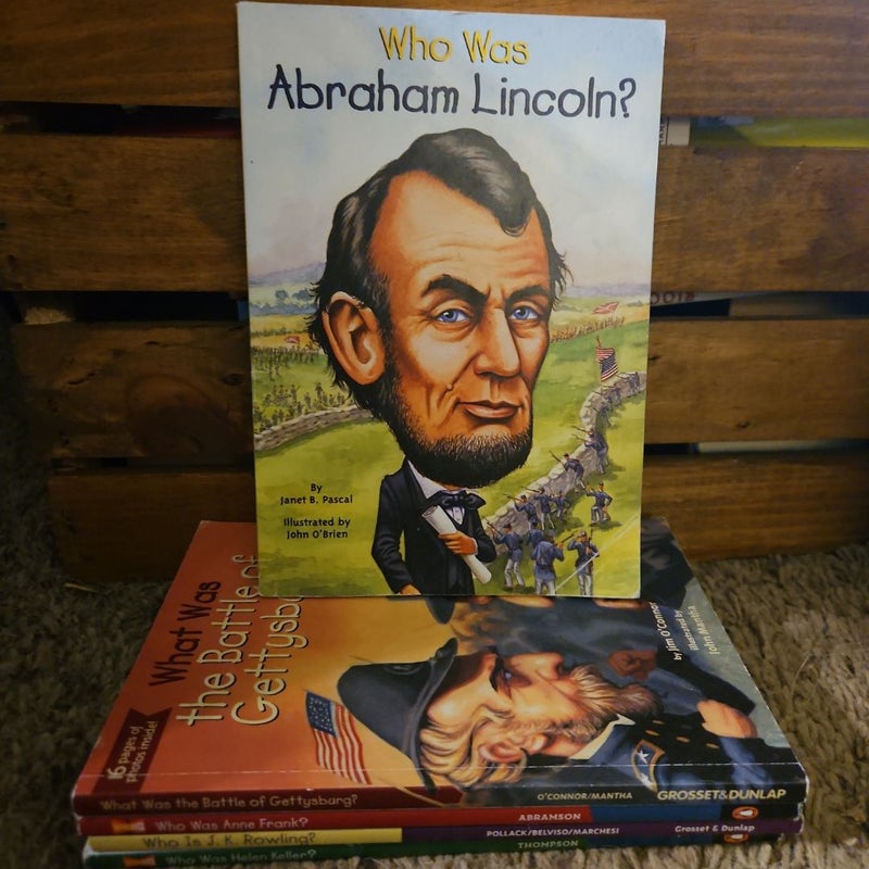 Who Was...? Set of 10 books