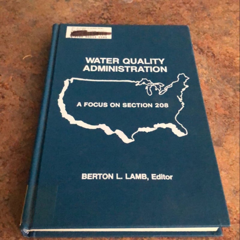 Water Quality Administration