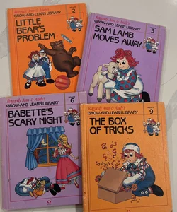 Raggedy Ann and Andy vintage book lot