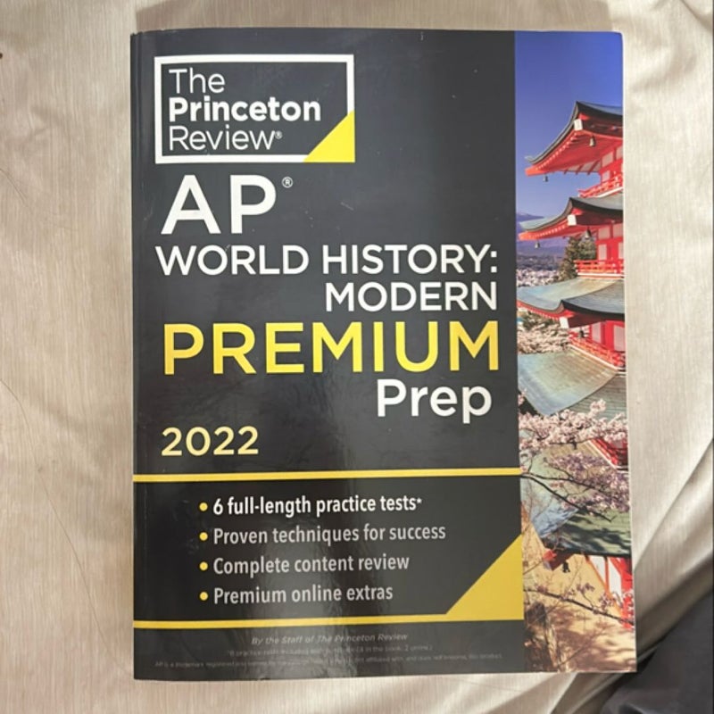 Princeton Review AP World History: Modern Premium Prep 2022