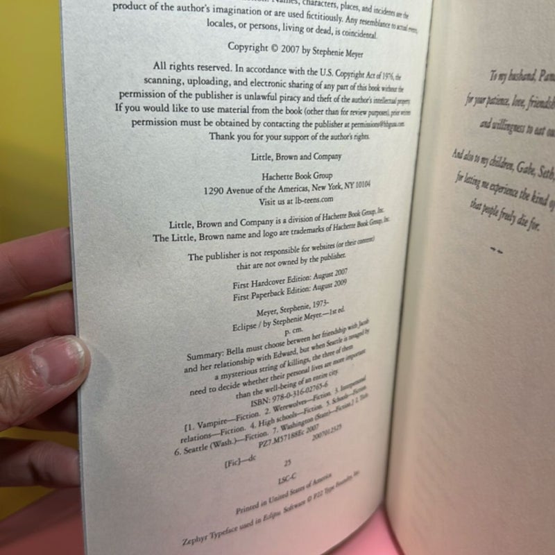 Eclipse - 1st Edition