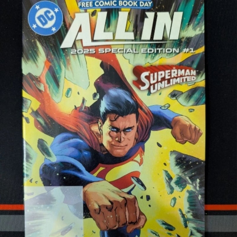 FCBD 2025 ALL IN Superman Unlimited 