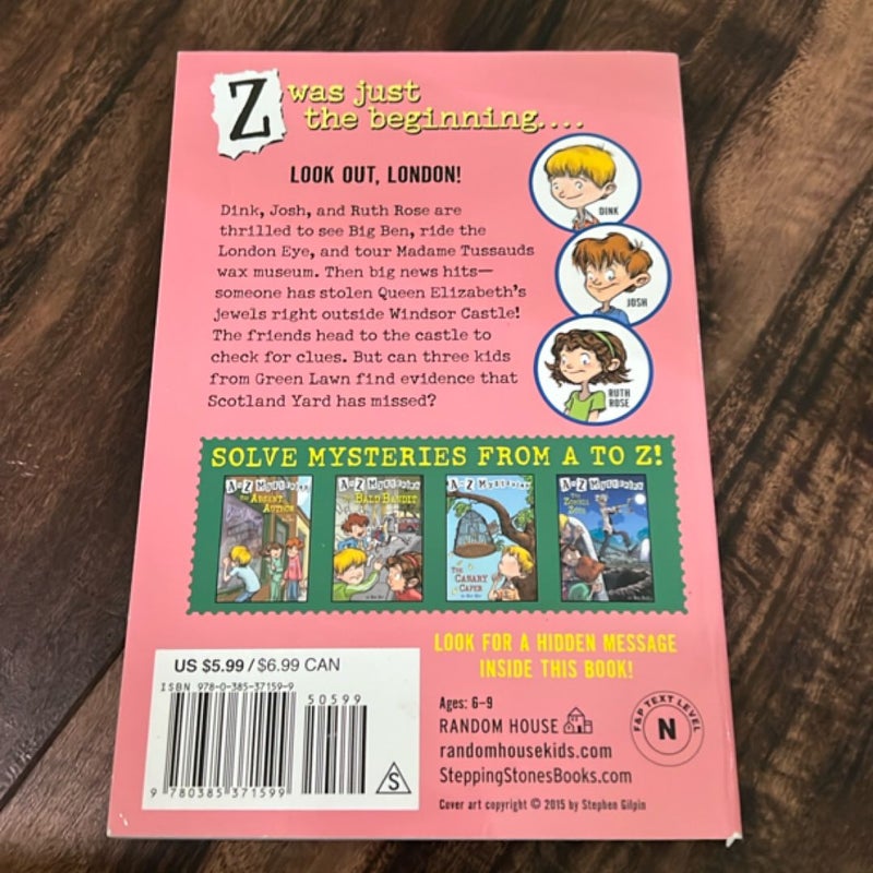 A to Z Mysteries Super Edition #6: the Castle Crime