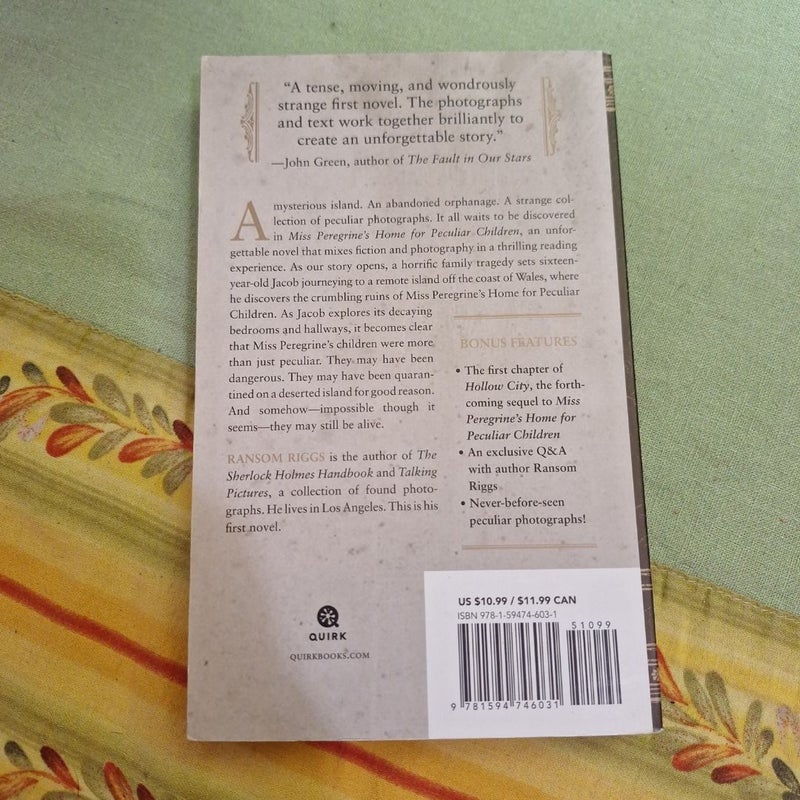 Miss Peregrine's Home for Peculiar Children