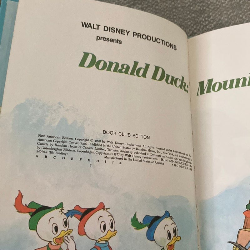 Donald Duck: Mountain Climber 