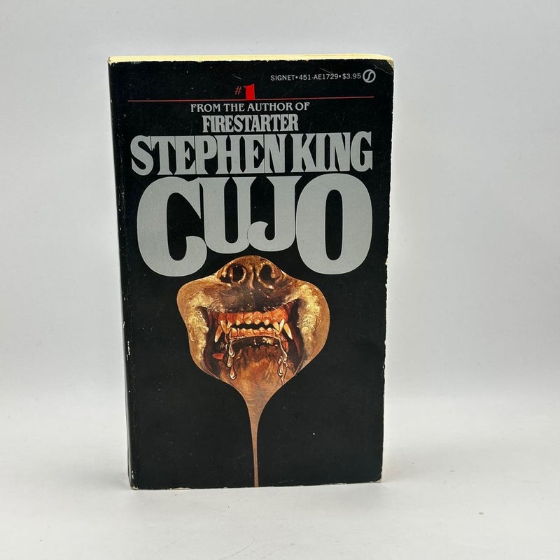 Cujo (#AE1729 1st Signet 1st print)