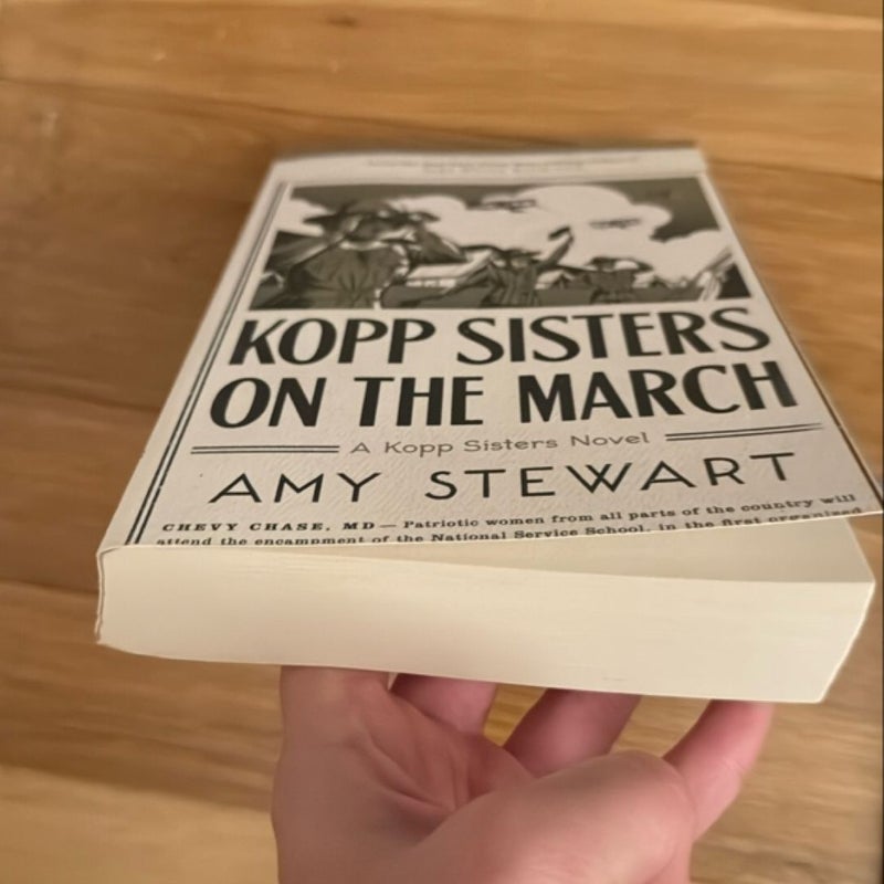 Kopp Sisters on the March