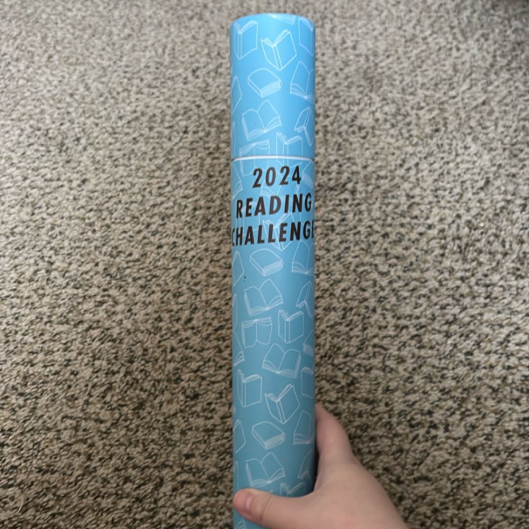 2024 Reading Challenge Poster 