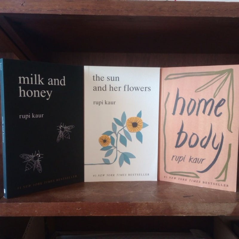 Rupi Kaur Trilogy Boxed Set