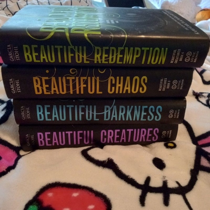 Beautiful Creatures Hardcover Set: Beautiful Creatures, Beautiful Darkness, Beautiful Chaos, and Beautiful Redemption 