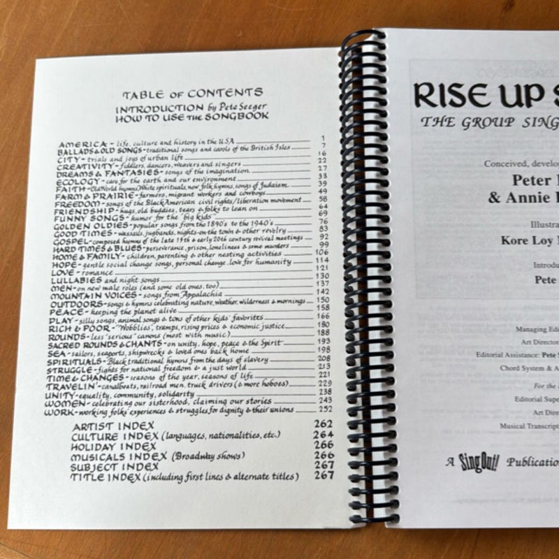 Rise up Singing