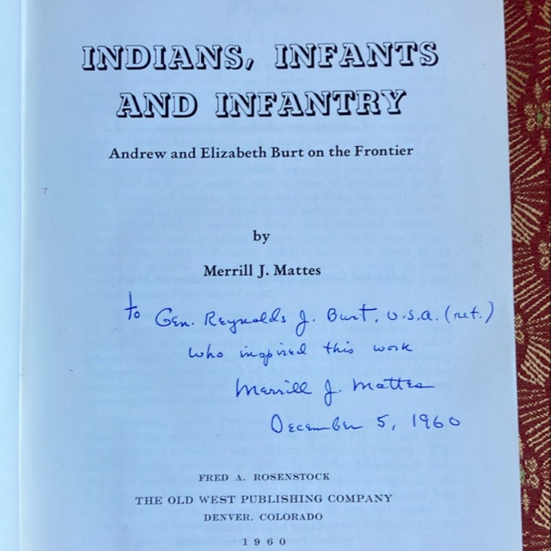 Indians  Infants, and Infantry