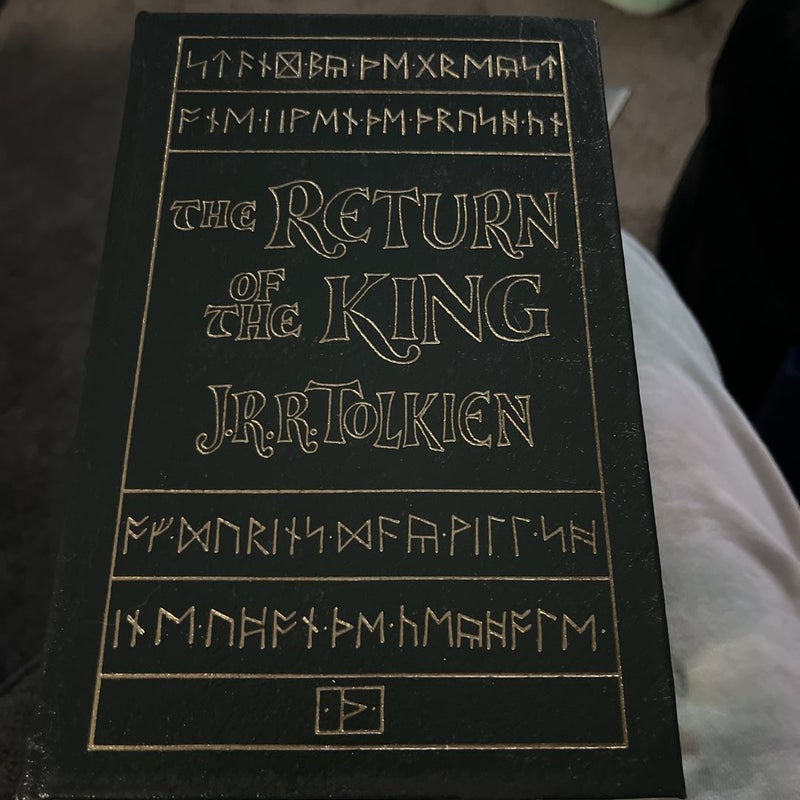JRR Tolkien leather bound bundle