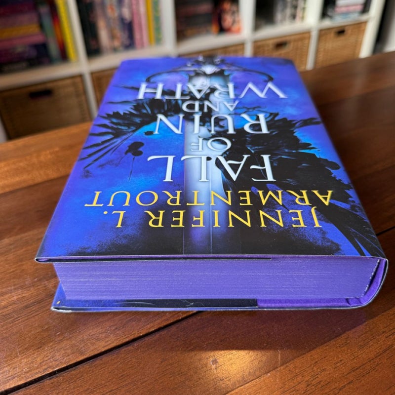 Fairyloot Exclusive Edition of Fall of Ruin and Wrath by Jennifer L Armentrout