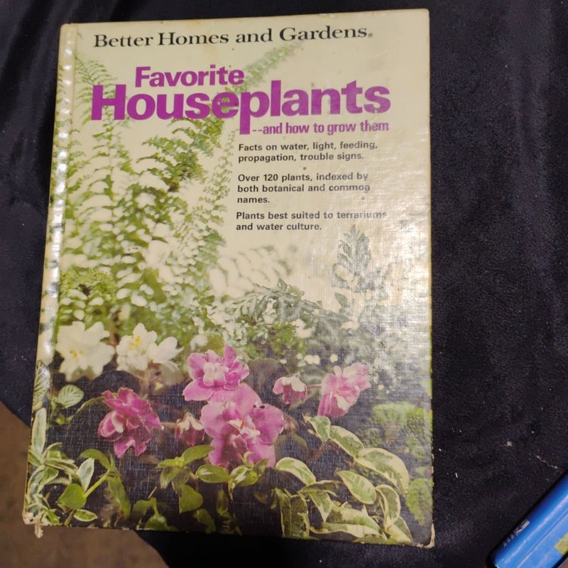 Better Homes and Gardens Favorite Houseplants