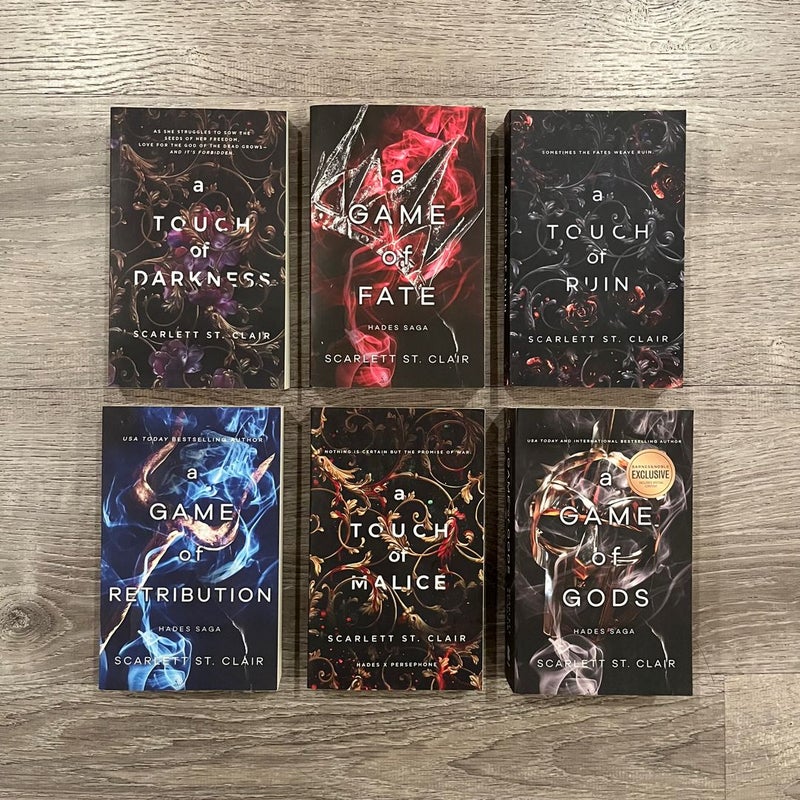 Hades and Persephone Series (Books 1-4 & 2 Novellas)