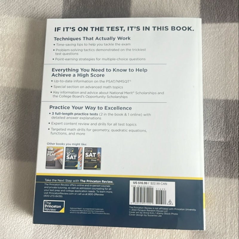 Princeton Review PSAT/NMSQT Prep 2022