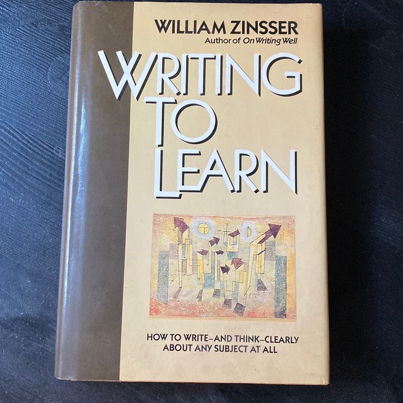 Writing to Learn