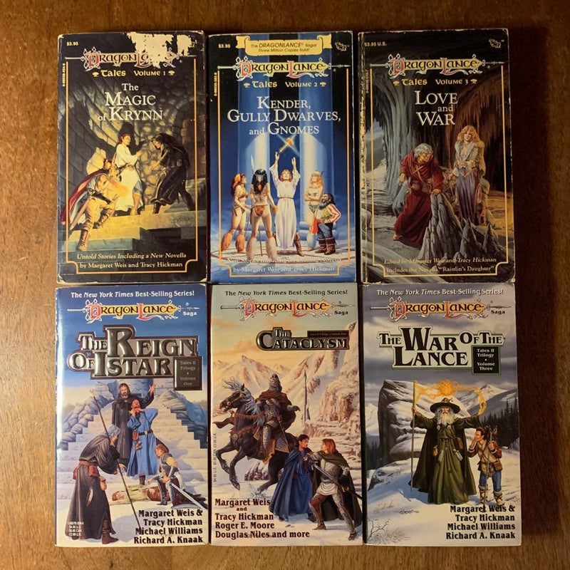 DragonLance: Complete Tales Series 1-6: The Magic of Krynn, Kender Gully Dwarves and Gnomes, Love and War, The Reign of Istar, The Cataclysm, The War of the Lance