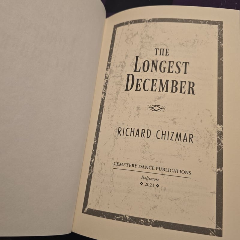 A Face in the Crowd and the Longest December