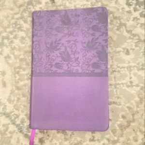 HCSB Ultrathin Reference Bible, Purple LeatherTouch Indexed