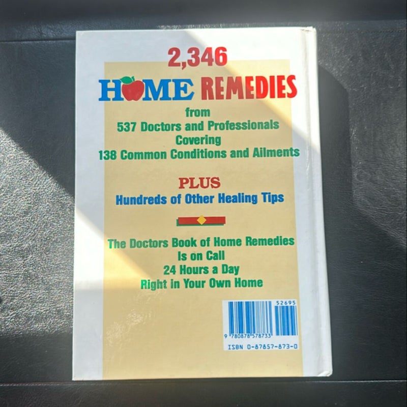 The Doctor's Book of Home Remedies