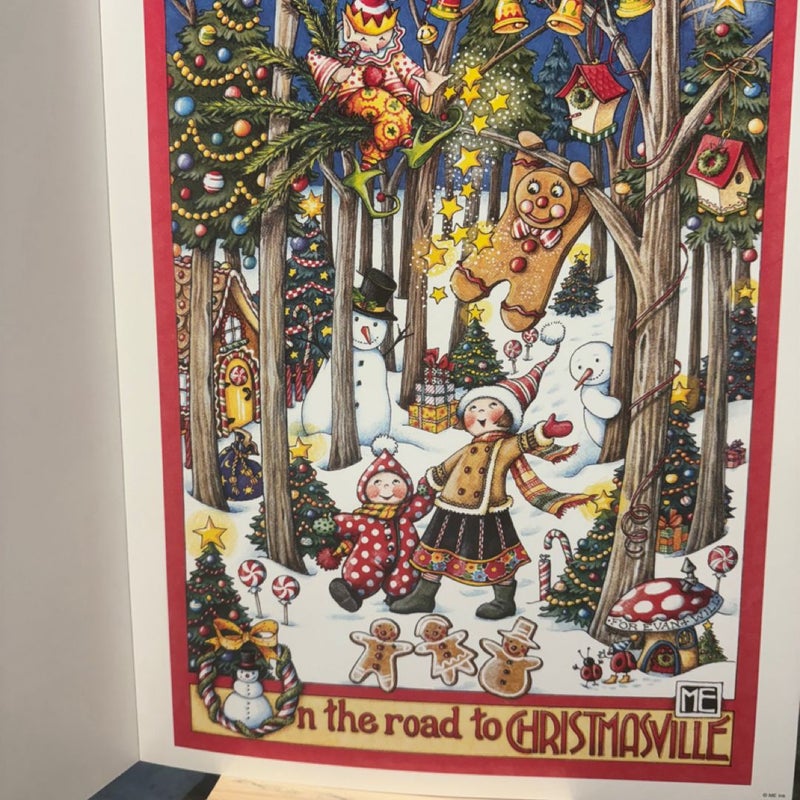 MARY ENGELBREIT CHRISTMAS CLASSICS poster book