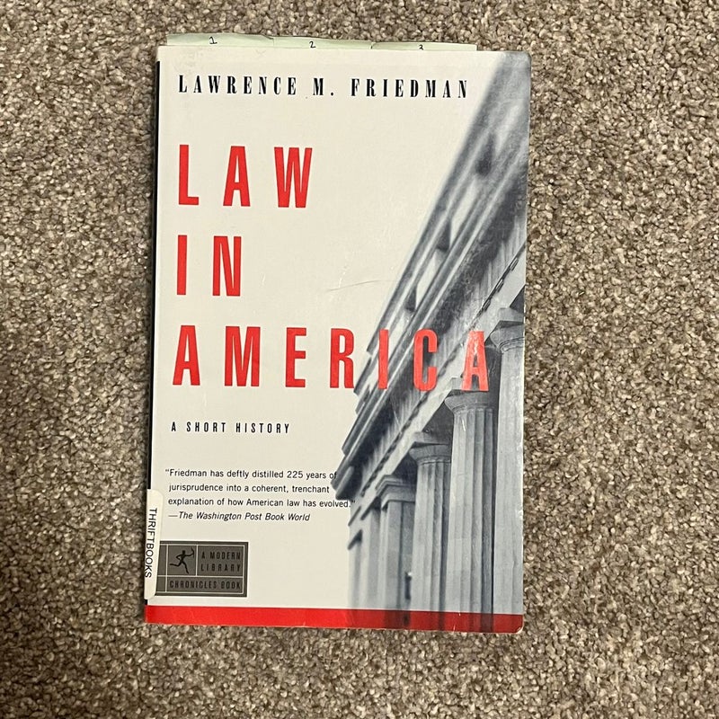 Law in America