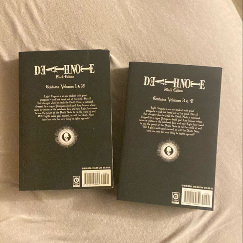 Death Note Black Edition, Vol. 1-4