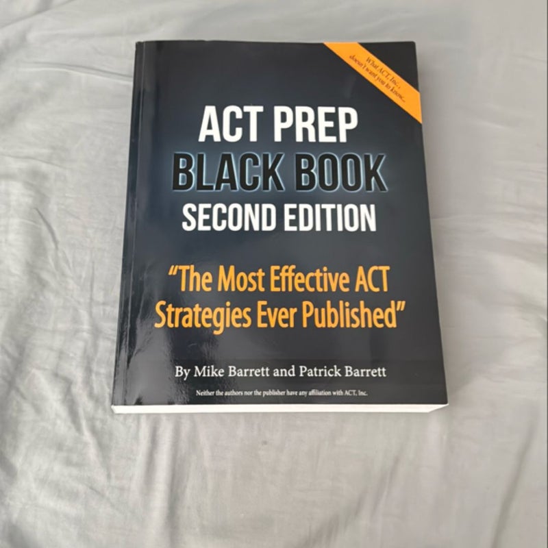 ACT Prep Black Book