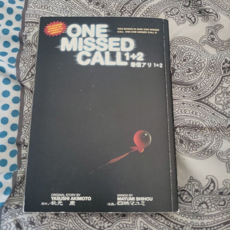 One Missed Call 1 + 2 Out of Print