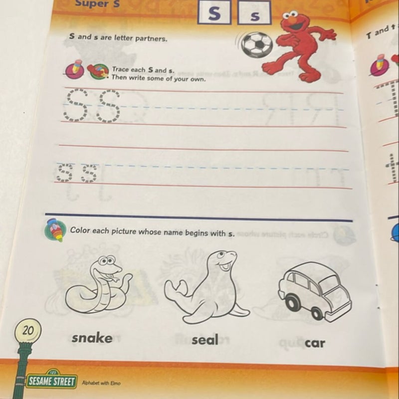 Alphabet with Elmo