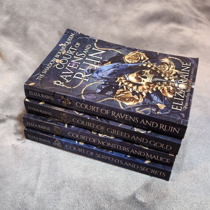 The Shadow Bound Queen series (set of 4)