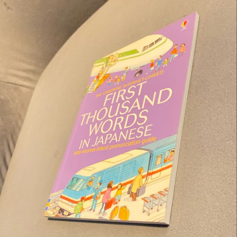 The Usborne First Thousand Words in Japanese