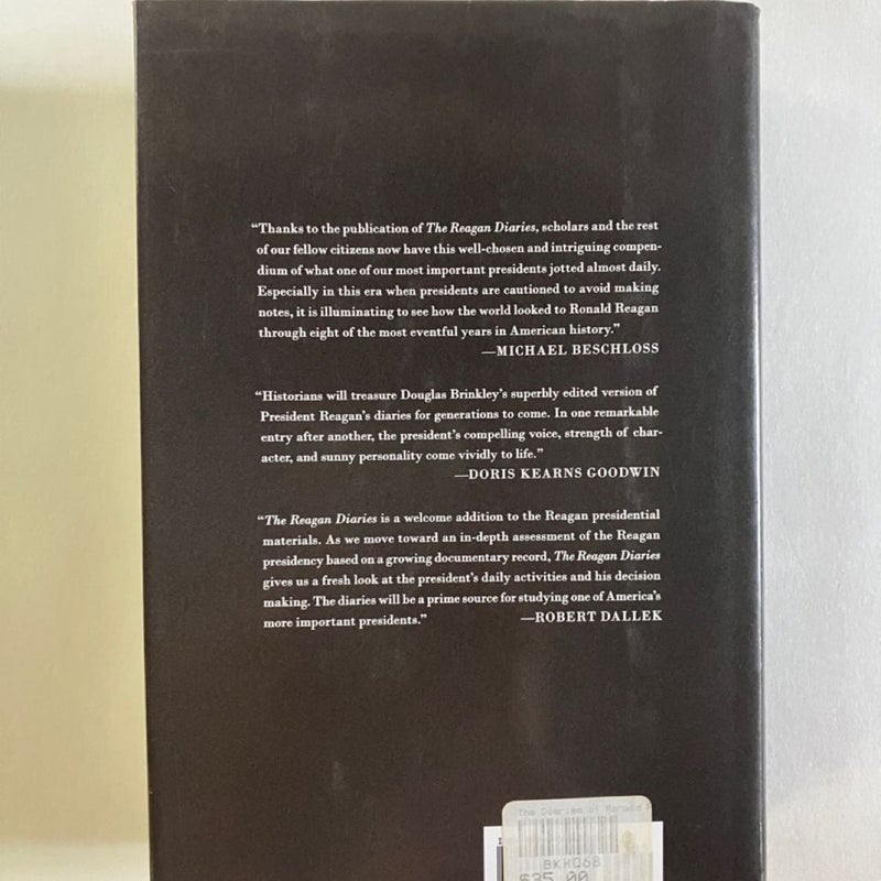 The Reagan Diaries (SIGNED)