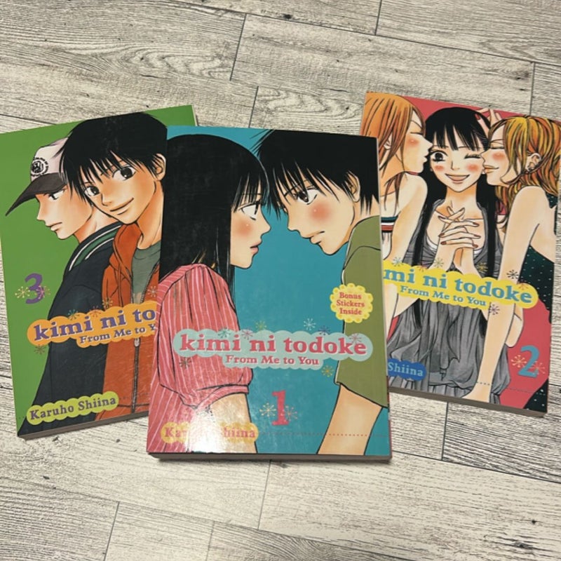 Kimi ni Todoke: from Me to You, Vol.’s 1-3