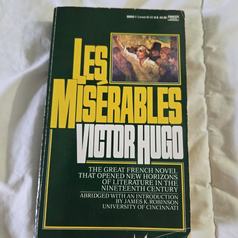 Les Miserables Victor Hugo 1989 vintage printing 