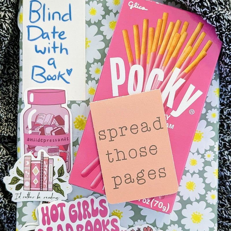 Blind Date with a Book + Pocky