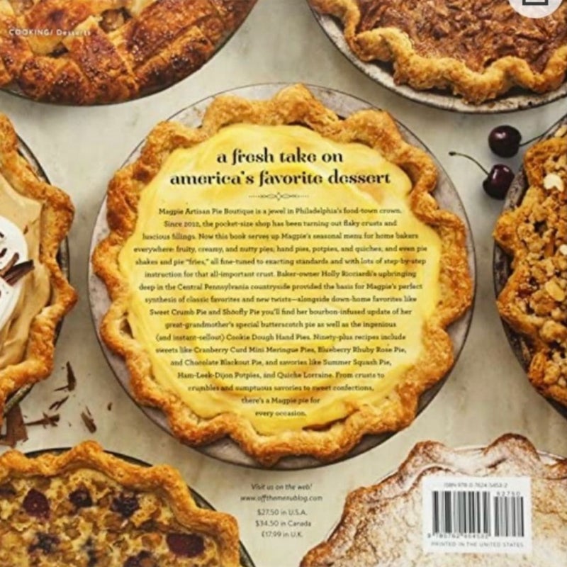 Magpie:Sweets and Savories from Philadelphia’s Favorite Pie Boutique New