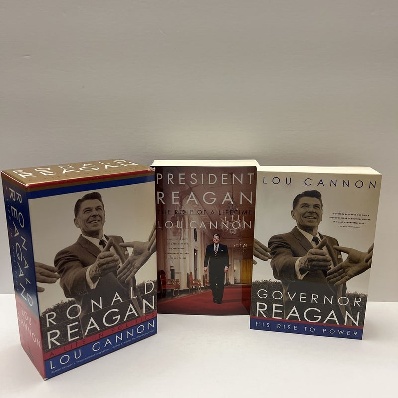 Ronald Reagan-A Life In Politics(2 Book Book) : President Reagan & Govenor Reagan