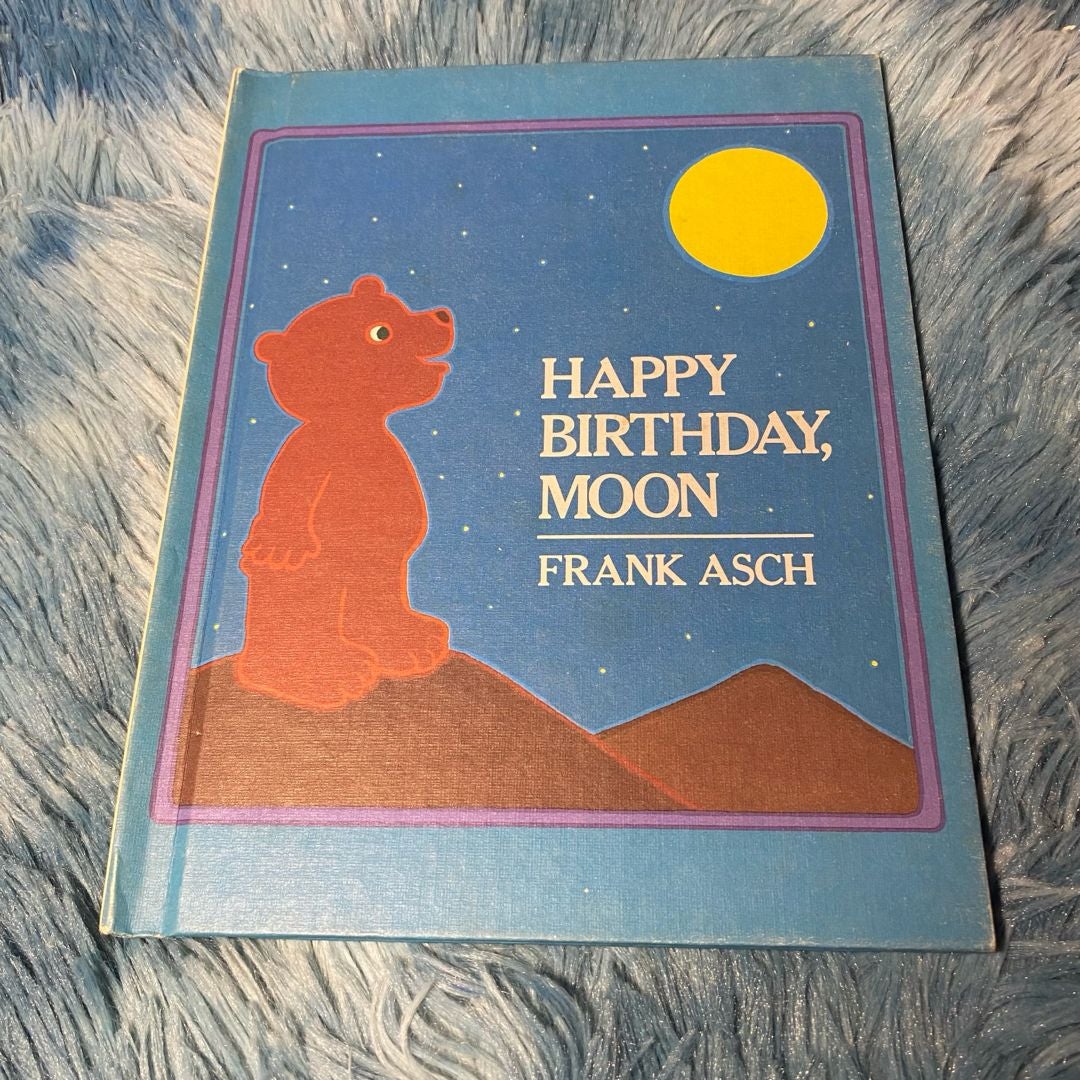 Happy Birthday, Moon by Frank Asch, Hardcover | Pangobooks, image size:1080x1080