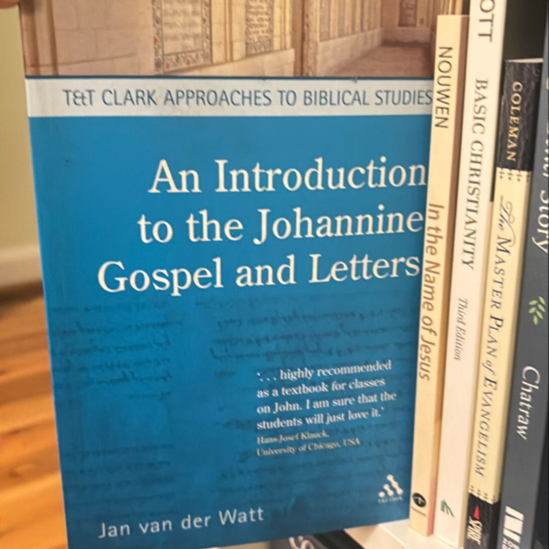 An Introduction To The Johannine Gospel And Letters By Jan Van Der Watt