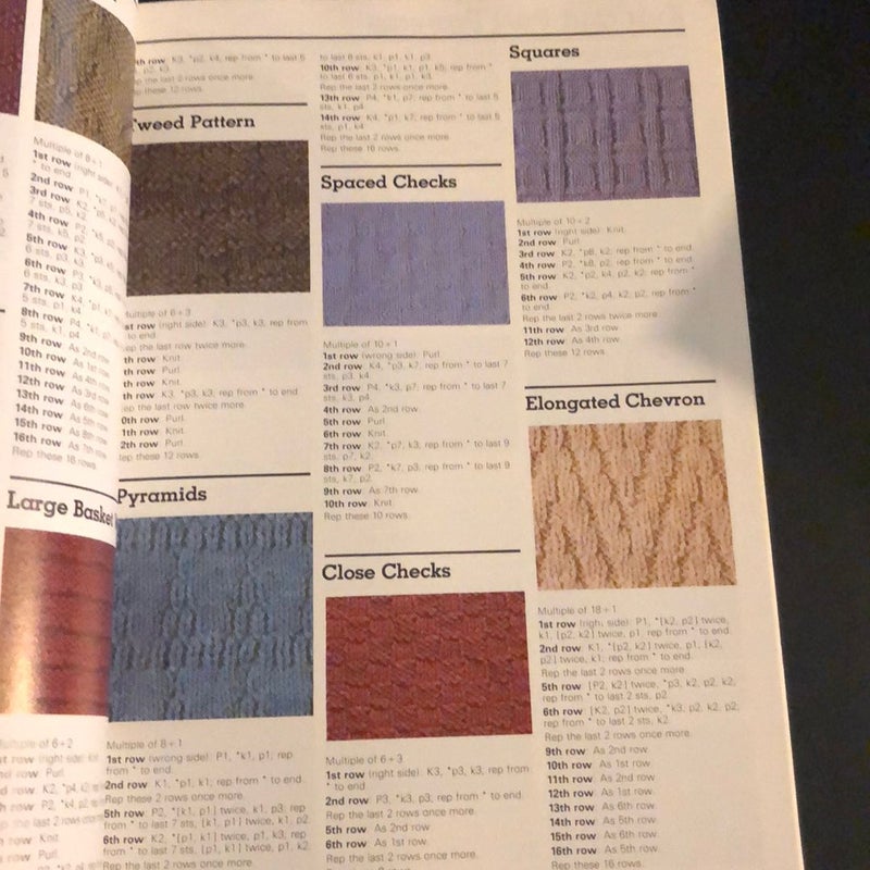 Harmony Guide to Knitting Stitches