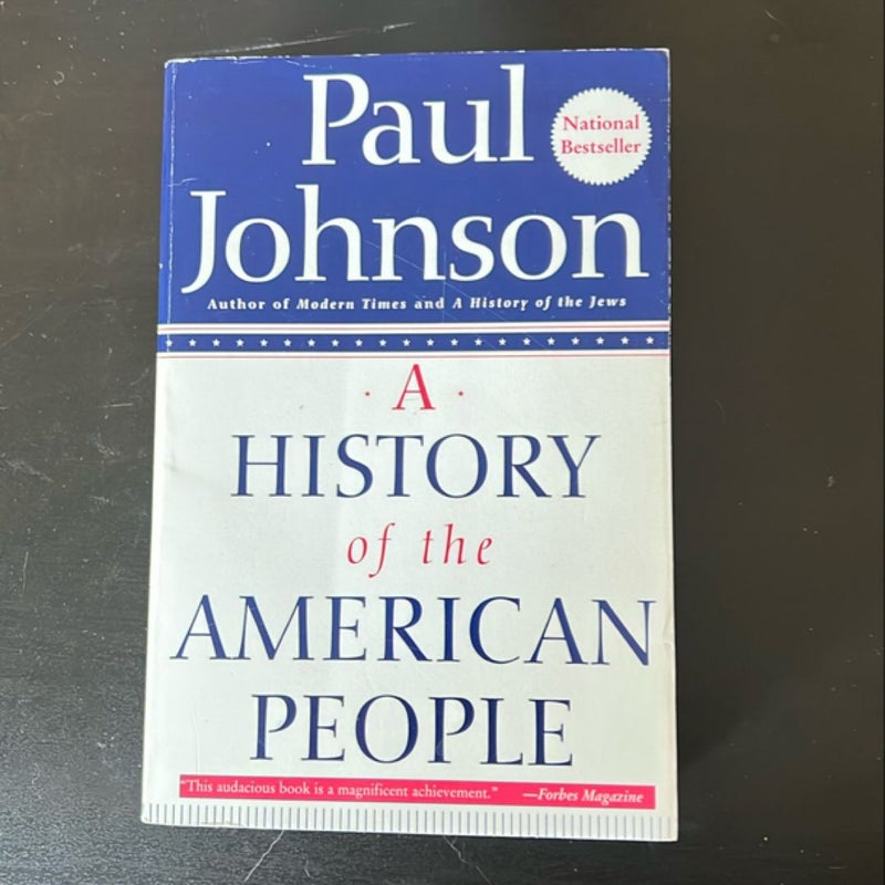 A History of the American People