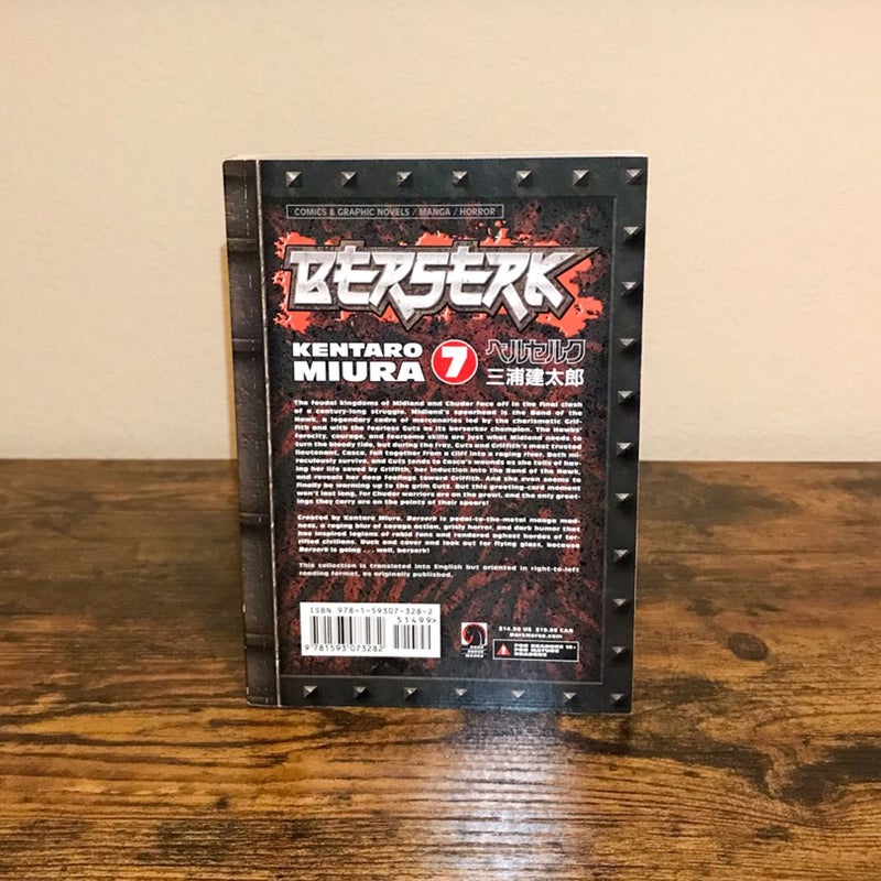 Berserk Volume 7 - by Kentaro Miura (Paperback)