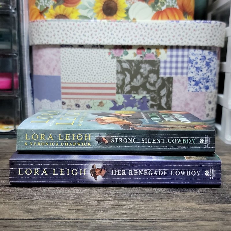 [LORA LEIGH BUNDLE]  Strong Silent Cowboy, Her Renegade Cowboy