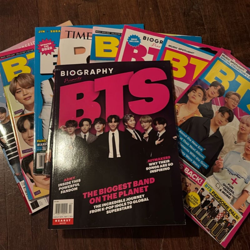 BTS magazines