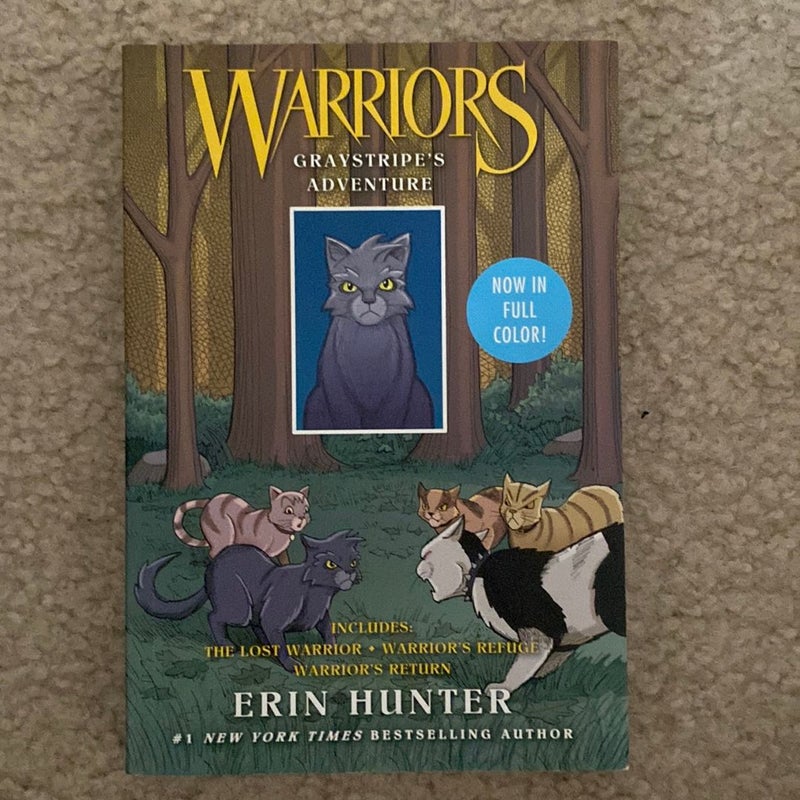 Warriors Manga: Graystripe's Adventure: 3 Full-Color Warriors Manga Books In 1