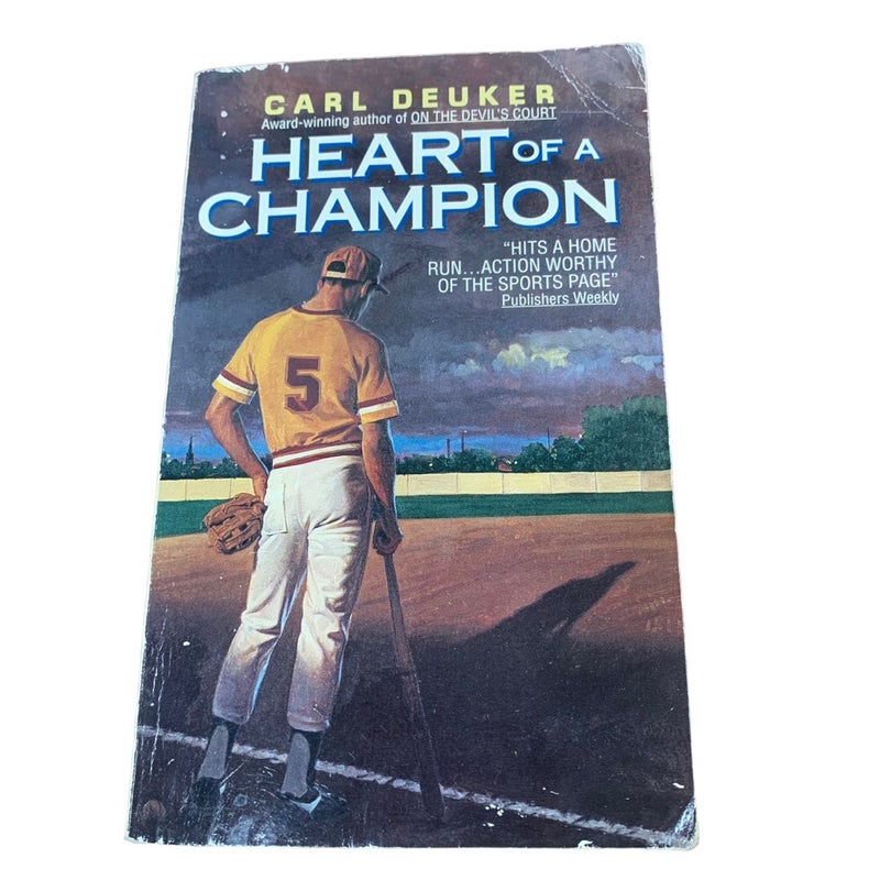 Heart of a Champion by Carl Deuker 1994,AUTOGRAPHED