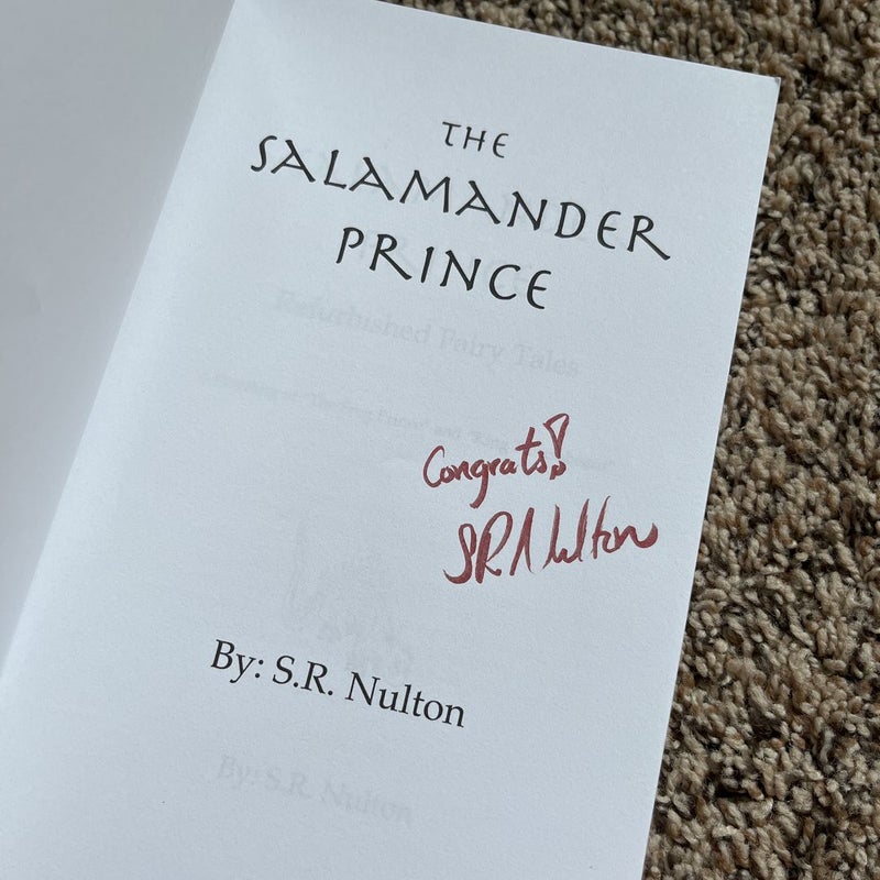 The Salamander Prince signed copy 